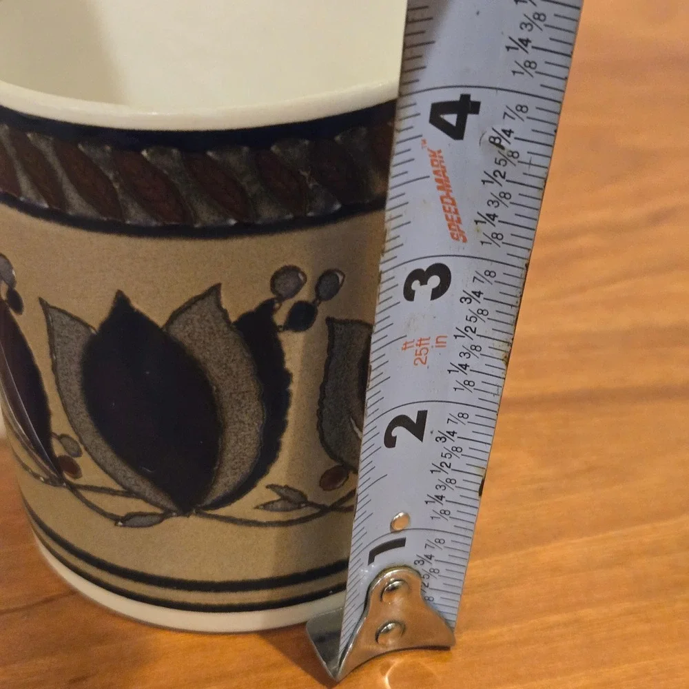 Mikasa Intaglio Arabella CAC01 Stoneware Jumbo Coffee Mug 4